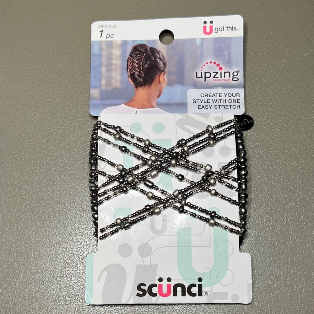 Scunci Metallic Beaded Hair Band
